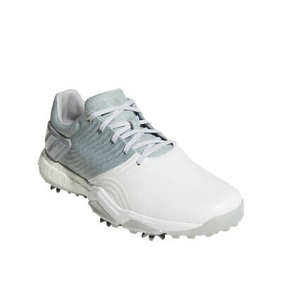 adidas Adipower 4orged Golf Shoes - Silver/White