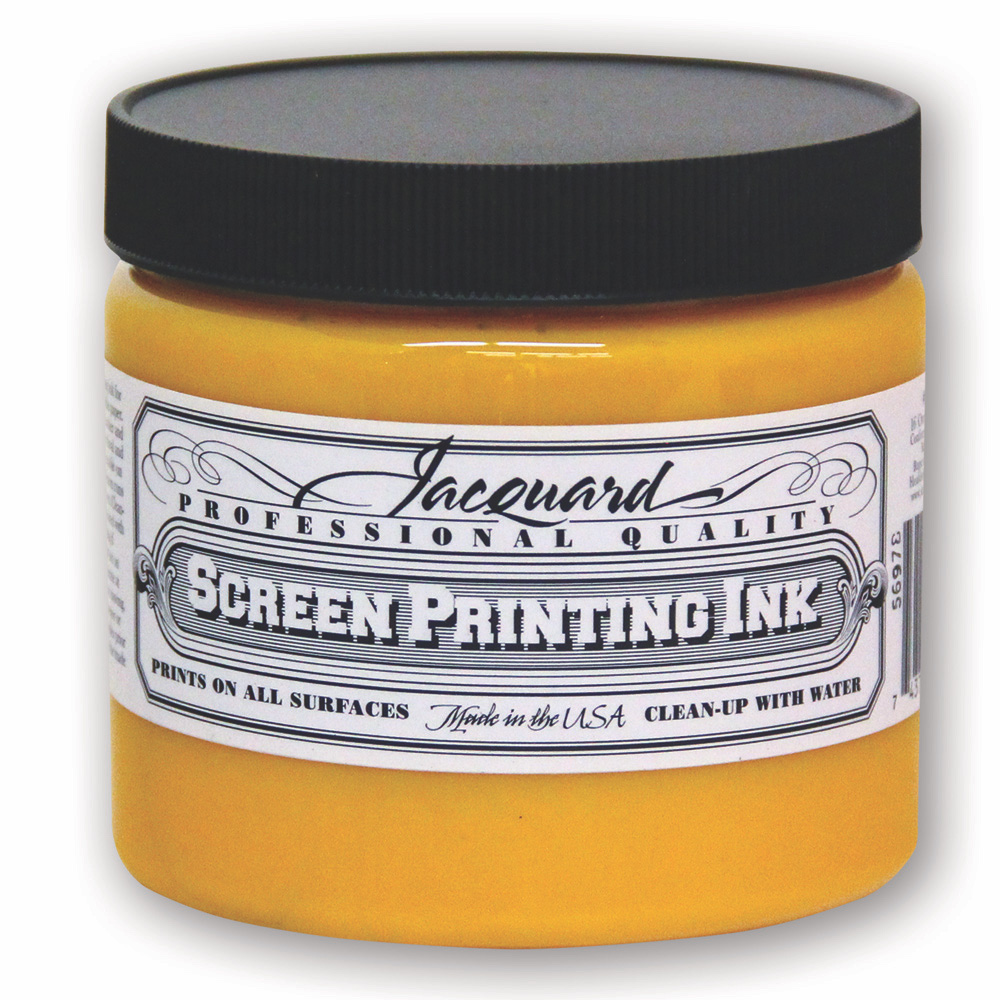 Jacquard Screen Ink 16oz Yellow