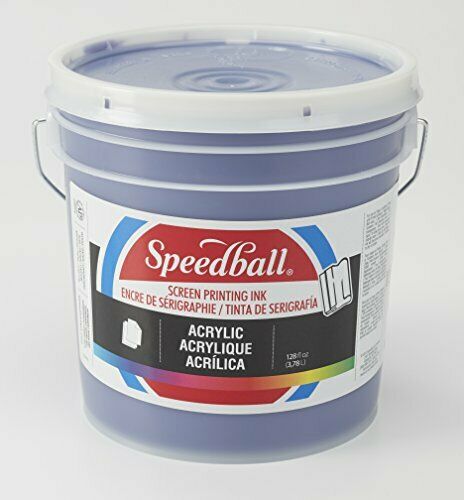 Speedball Acrylic Screen Printing Ink 128-ounce Violet